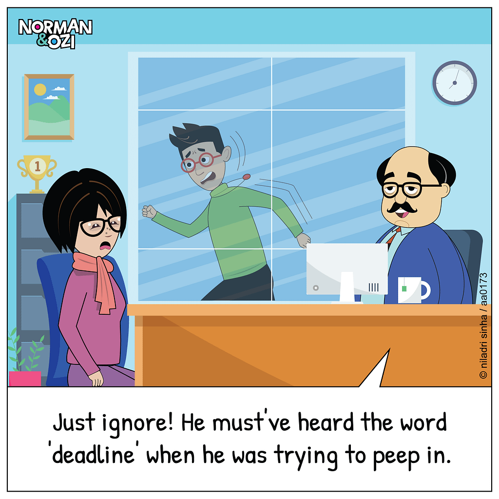 work deadline web comics