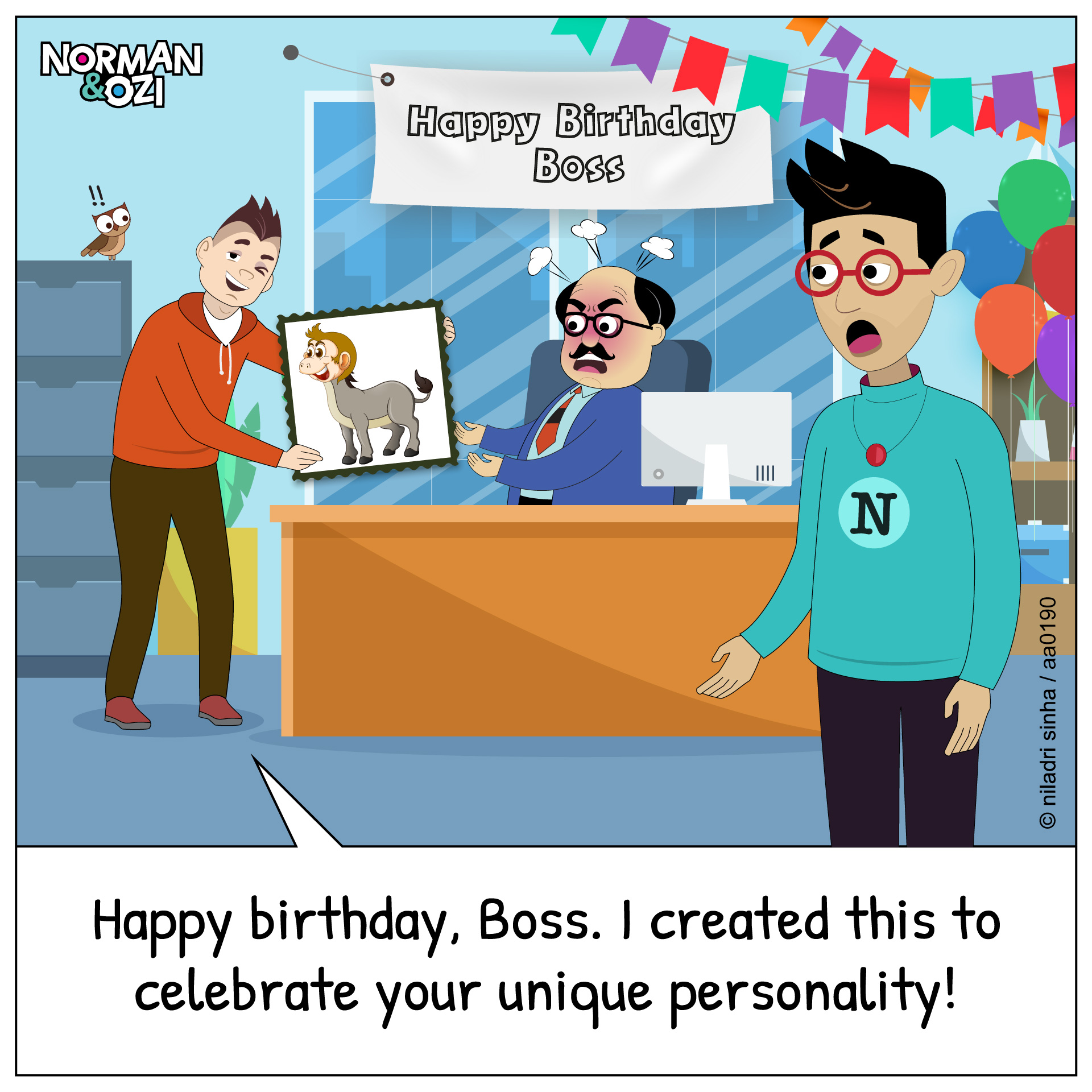 birthday webcomics online